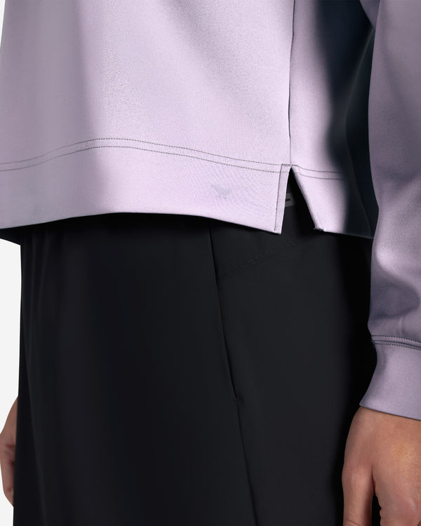 At Ease Quarterzip - Thistle
