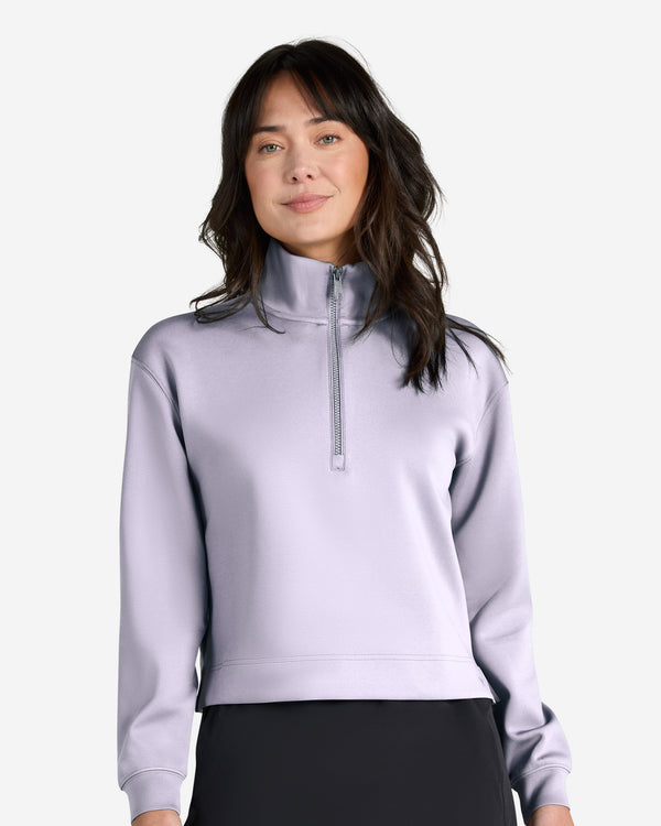 At Ease Quarterzip - Thistle