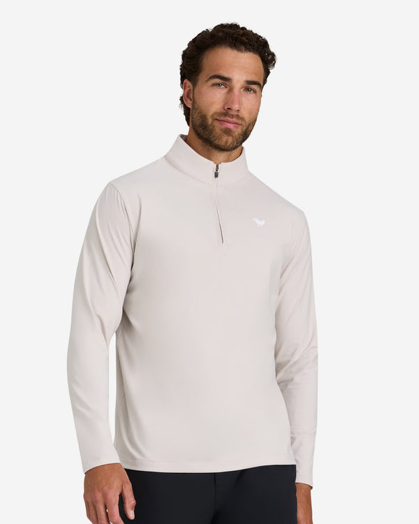 Velocity Quarterzip - Sandstone